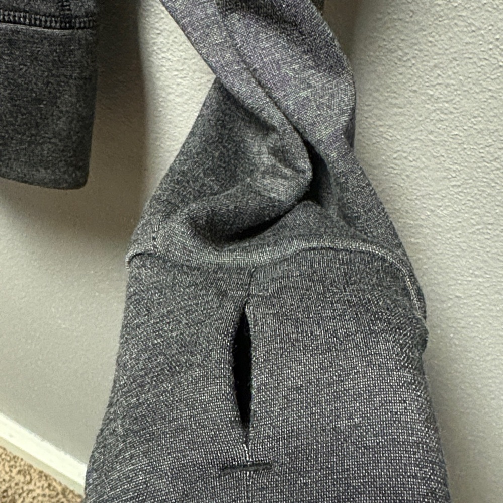 Danskin Charcoal Zip-Up Hoodie - Picture 3 of 4